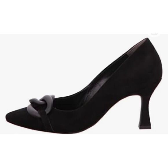 Paul Green Ophelia Pointed Toe Pumps in Black NWOB Size 4 1/2 / US 6 1/2 - Picture 2 of 11